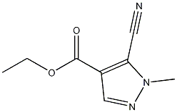 1H-Pyrazole-4-carboxylic acid, 5-cyano-1-methyl-, ethyl ester